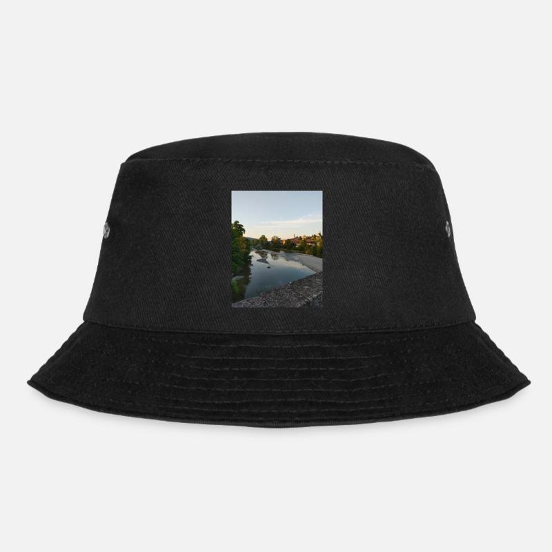 Abendstimmung - Bucket Hat - Schwarz