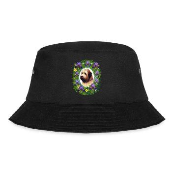 Briard Dog Breed - Bucket Hat - black - Front - Lela (165cm)