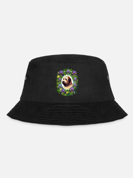 Briard Hunderasse - Bucket Hat - Schwarz