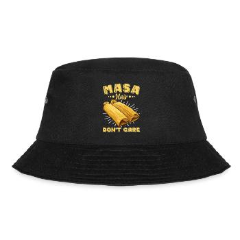 Tamale Mexikanisches Essen Tamale Liebhaber - Bucket Hat - Schwarz - Vorne - Lela (165cm)