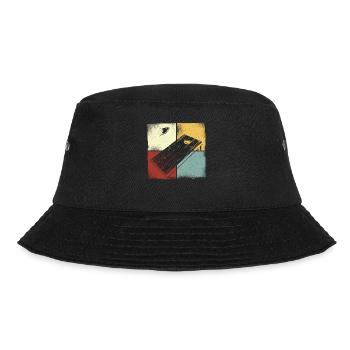Cornhole Team Bean Bag Player - Bucket Hat - Schwarz - Vorne - Lela (165cm)