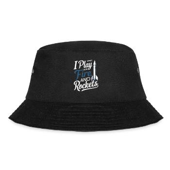 Funny Model Rockets - Bucket Hat - black - Front - Lela (165cm)