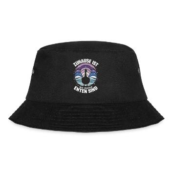 Mallard, Duck Birds, Duck, Dark Duck, Bird - Bucket Hat - black - Front - Lela (165cm)