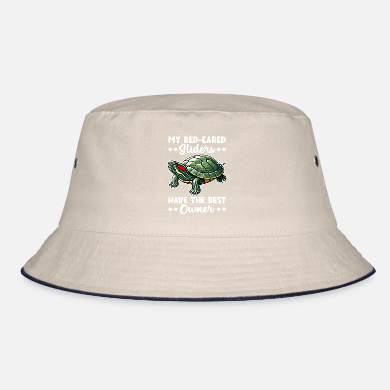 Turtle Red-eared Turtle Bucket Hat