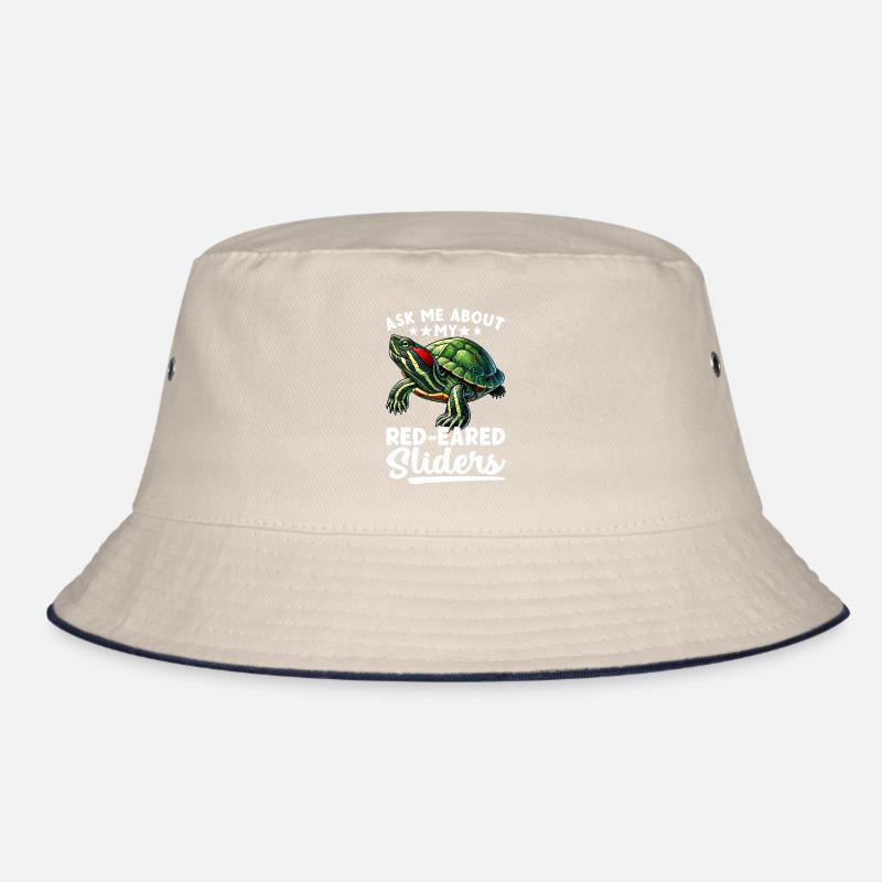 Turtle Red-eared Turtle Bucket Hat