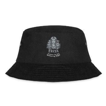 Freya Norse Mythology Art Inspired - Bucket Hat - black - Front - Lela (165cm)