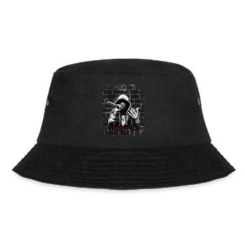 Freestyle - Bucket Hat - Schwarz - Vorne - Lela (165cm)