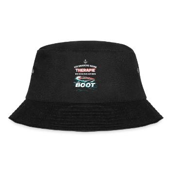Ich Muss Nur Auf Mein Boot für einen - Bucket Hat - Schwarz - Vorne - Lela (165cm)