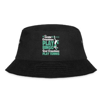Drôle de joueur de tennis raquette grand-mère - Bob - noir - Devant - Lela (165cm)