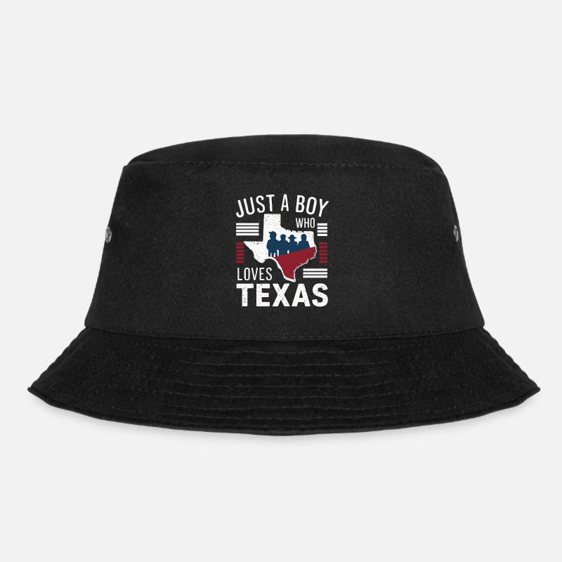 Texas State Texaner Texas - Bucket Hat - Schwarz