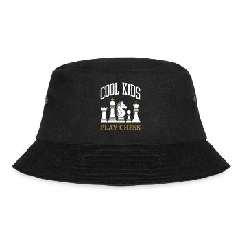 Chess Chess Player - Bucket Hat - black - Front - Lela (165cm)