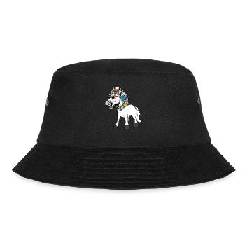 Horse Diva Star Horses Lady Starlet Gaul Rider - Bucket Hat - black - Front - Lela (165cm)