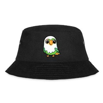 Papagai Halloween Lustig Geist - Bucket Hat - Schwarz - Vorne - Lela (165cm)