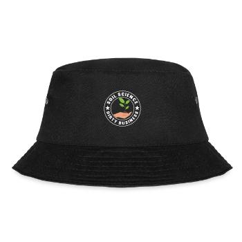 Bodenwissenschaftler Soil Science - Bucket Hat - Schwarz - Vorne - Lela (165cm)