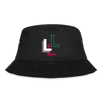 L Letter - Bucket Hat - black - Front - Lela (165cm)