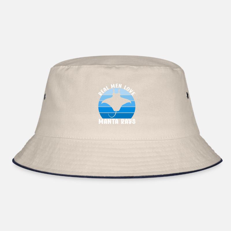 Mantarochen Großer Manta Meeresbewohner Bucket Hat