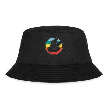 Pottery Ceramics Artist Retro - Bucket Hat - Schwarz - Vorne - Lela (165cm)