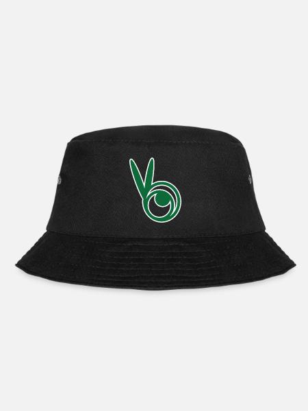 Cute Snail - Bucket Hat - black