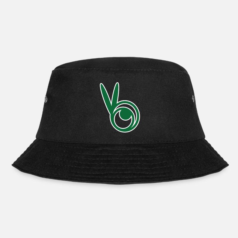 Cute Snail - Bucket Hat - black