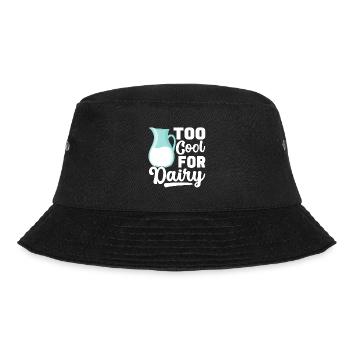Laktoseintoleranz Laktoseintolerant - Bucket Hat - Schwarz - Vorne - Lela (165cm)
