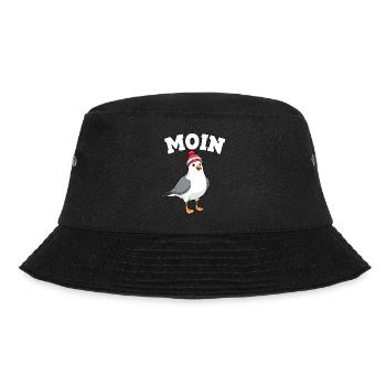 Darts Dart Moin Möwe - Bucket Hat - Schwarz - Vorne - Lela (165cm)