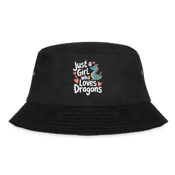 Dragon Mystic Dragon Fantasy - Bucket Hat - black - Front - Lela (165cm)