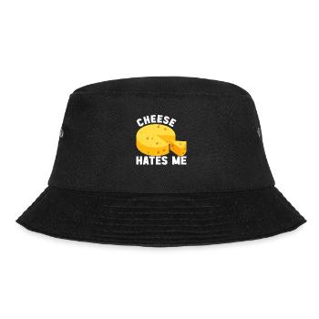 Lactose intolerance Lactose intolerant - Bucket Hat - black - Front - Lela (165cm)