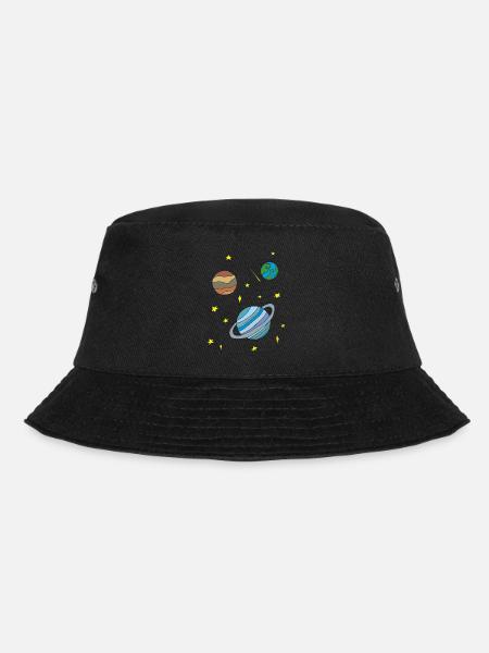 galaxy - Bucket Hat - Schwarz