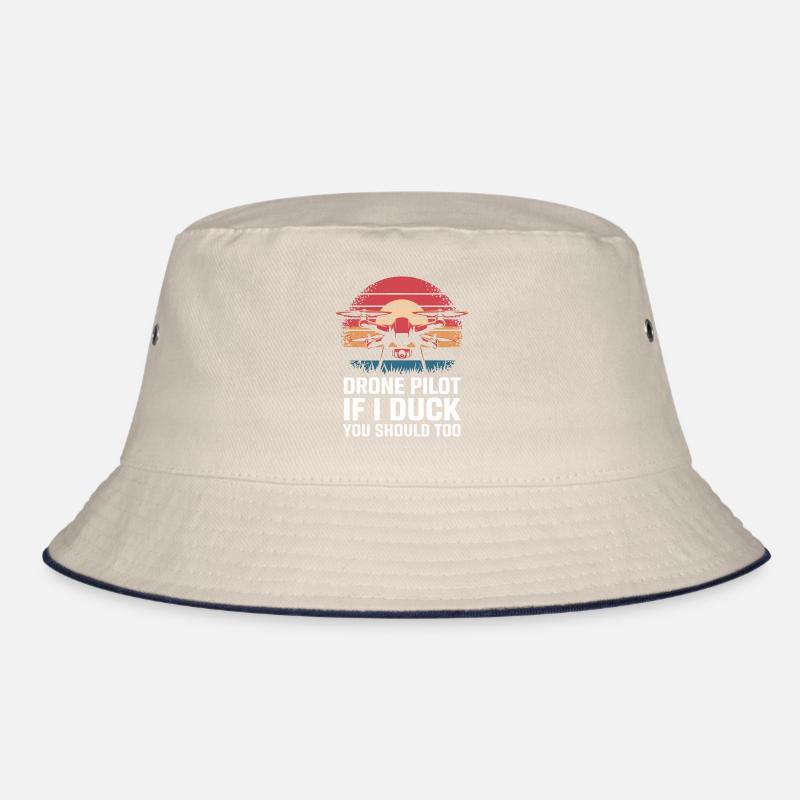 Drones Pilot Quadcopter Drone Bucket Hat