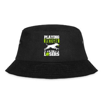 Flyball Hundesport - Bucket Hat - Schwarz - Vorne - Lela (165cm)