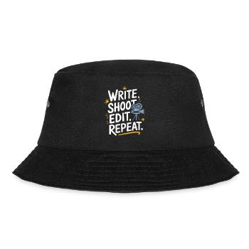 Filmmaker Film Director Cinematographer Film - Bucket Hat - black - Front - Lela (165cm)