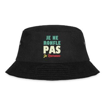 Je Ne Ronfle Pas Je Ronronne - Bob - noir - Devant - Lela (165cm)
