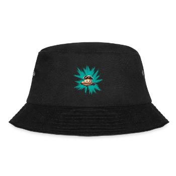 Yeast dumpling on graffiti - Bucket Hat - black - Front - Lela (165cm)