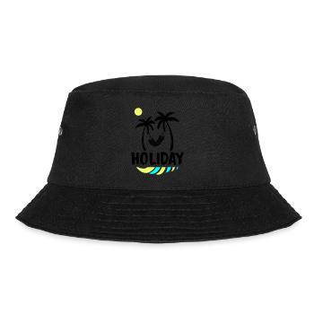 palms relax holiday - Bucket Hat - Schwarz - Vorne - Lela (165cm)