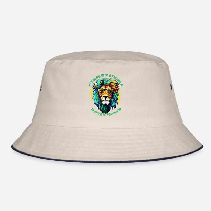 If there Is No Struggle - There Is No Progress Bucket Hat