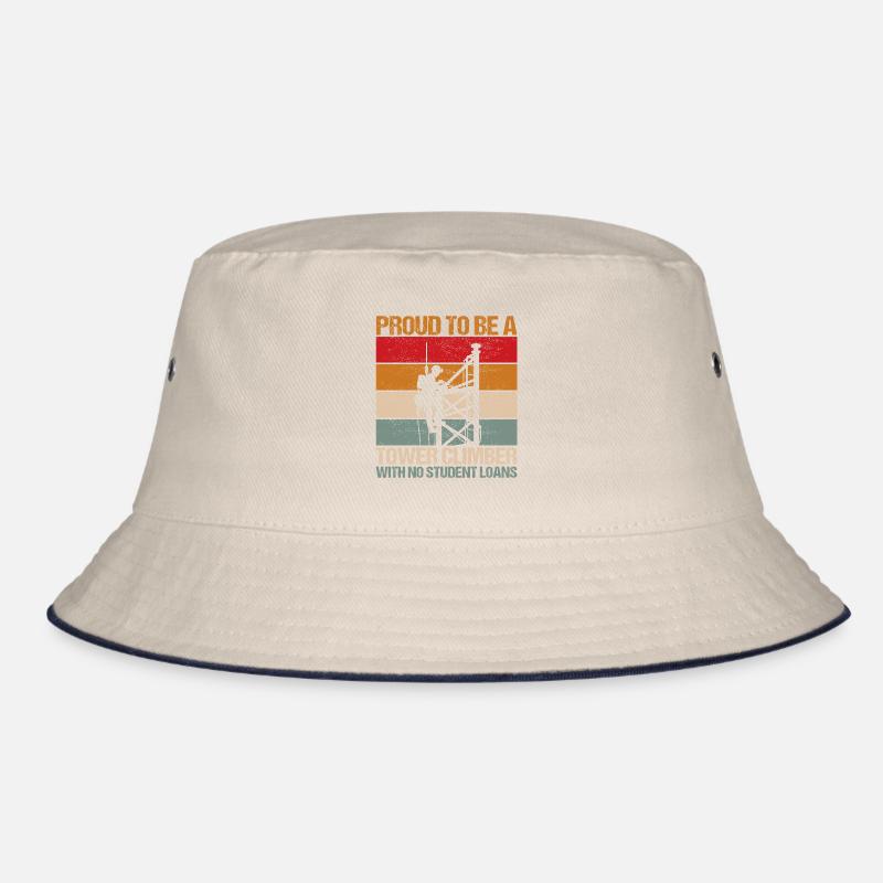 Industriekletterer Tower Climber Industrieklettern Bucket Hat