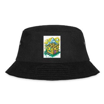 Es rappelt im Karton - Bucket Hat - Schwarz - Vorne - Lela (165cm)