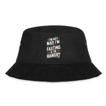 Intermittent fasting Intermittent fasting - Bucket Hat - black - Front - Lela (165cm)