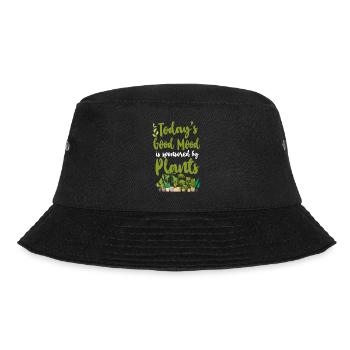 Plant Lover Gardening Today's Good - Bucket Hat - Schwarz - Vorne - Lela (165cm)