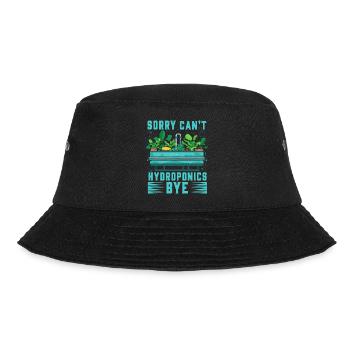 Sorry can't Hydroponics Bye - Bucket Hat - black - Front - Lela (165cm)