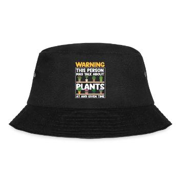 Plant Lover Gardening Avertissement Ceci - Bob - noir - Devant - Lela (165cm)