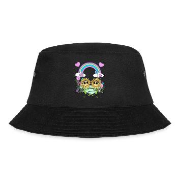 Arc-en-ciel Hippie Tournesols Enfants - Bob - noir - Devant - Lela (165cm)