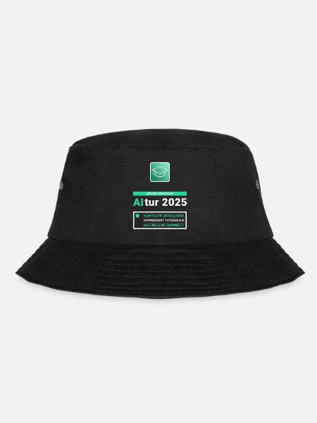 Selbstversuch AItur - Abi 2025 - Abimotto - Bucket Hat - Schwarz