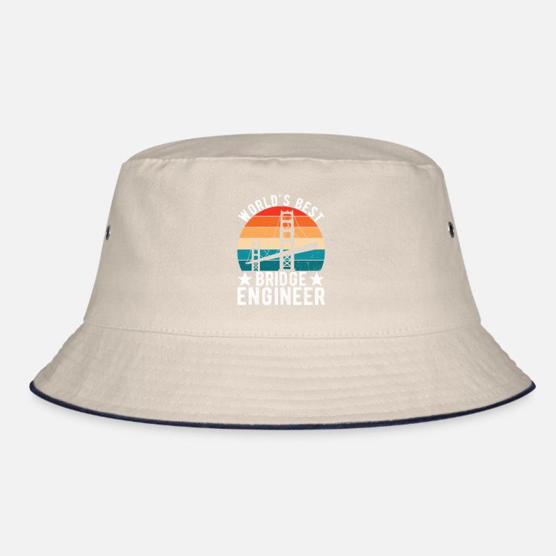 Bridge Engineer Bridge Construction Bucket Hat