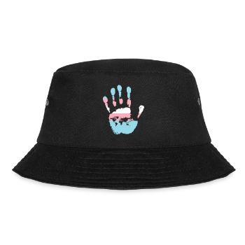 Fierté LGBT transgenre - Bob - noir - Devant - Lela (165cm)