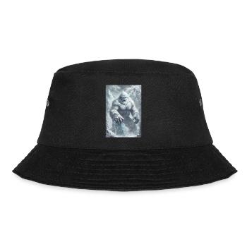 Yeti Legend Myth Gift - Bucket Hat - black - Front - Lela (165cm)