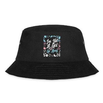 Transgender Trans LGBT Pride - Bucket Hat - black - Front - Lela (165cm)