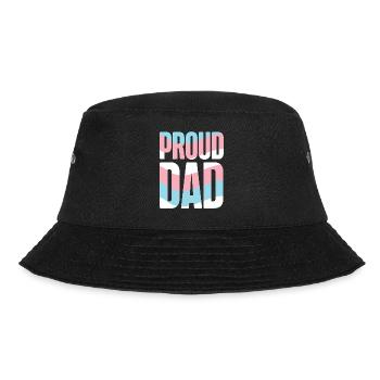 Transgender Trans LGBT Pride - Bucket Hat - Schwarz - Vorne - Lela (165cm)