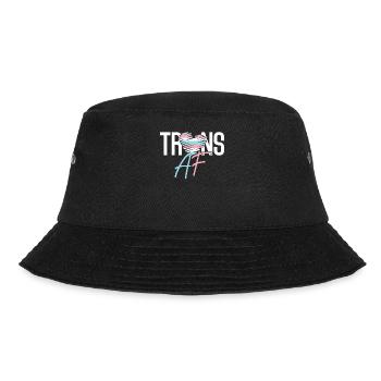 Transgender Trans LGBT Pride - Bucket Hat - black - Front - Lela (165cm)