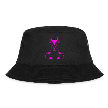 Pink Demon - Bucket Hat - black - Front - Lela (165cm)